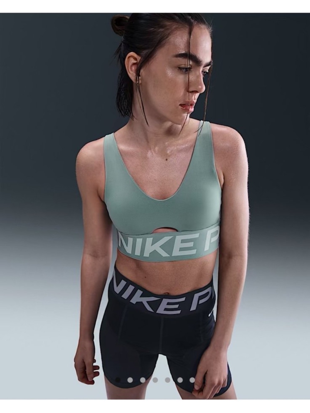 Nike pro Indy plunge sports bra